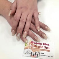 Photo taken at Beauty One Nails and Spa by Sela K. on 3/1/2019