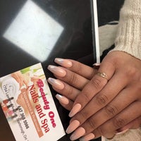 Photo taken at Beauty One Nails and Spa by Sela K. on 3/1/2019