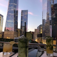 Photo taken at Living Room Bar &amp;amp; Terrace @ W New York - Downtown by Alexis M. on 6/26/2018