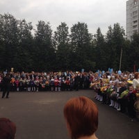 Photo taken at Школа 856 by Maks986 on 9/1/2014
