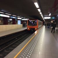 Photo taken at Metro 6 Elisabeth - Koning Boudewijn by Aizat A. on 12/12/2017