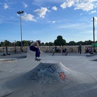 Photo taken at Clapham Common Skatepark by Bennet H. on 7/16/2022