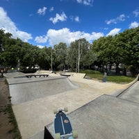 Photo taken at Cann Hall Skatepark by Bennet H. on 6/11/2022