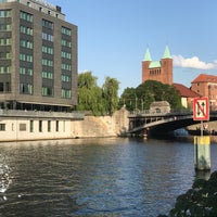 Photo taken at Gotzkowskybrücke by Villa N. on 5/25/2018