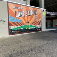 Photo taken at Lane Stadium/Worsham Field by Mohammed on 5/14/2022