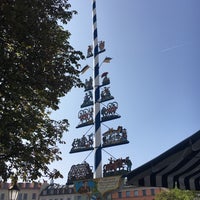 Photo taken at Karlsplatz (Stachus) by Sevgi G. on 9/24/2016