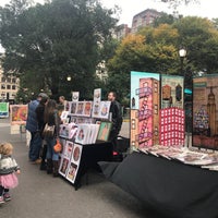 Photo taken at Union Square Artist Market by Cristina B. on 10/14/2018