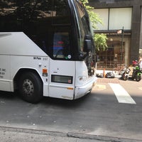 Photo taken at Hampton Jitney - E 40th St &amp;amp; 3 Ave by Cristina B. on 5/25/2018