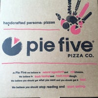Photo taken at Pie Five Pizza Co. by Kate @. on 5/7/2016