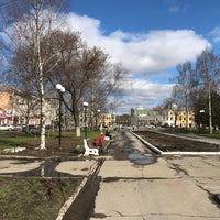 Photo taken at Бульвар по просп. Победы by Nadinka on 5/6/2018