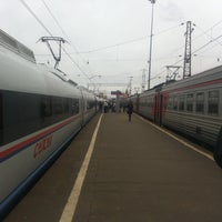 Photo taken at Tver Railway Station by Vadim D. on 4/28/2013