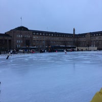 Photo taken at Jääpuisto by Дарья А. on 12/18/2016