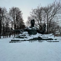 Photo taken at Памятник С. А. Есенину by Natalia V. on 2/21/2021