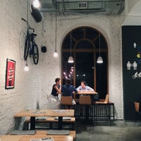 Photo taken at DRUZI cafe &amp;amp; bar by Юлия Л. on 8/18/2015