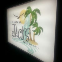 Photo taken at Lantana Jacks Bar &amp;amp; Grill by Leon S. on 2/27/2013