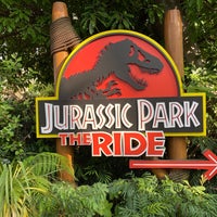 Photo taken at Jurassic Park: The Ride by みどり on 5/20/2023
