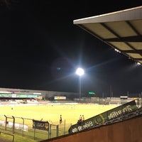 Photo taken at Stadion an der Lohmühle by Finn S. on 2/23/2018