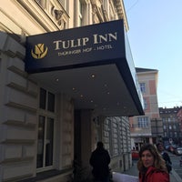 Photo taken at Hotel Tulip Inn Vienna Thueringer Hof by Cem A. on 2/21/2015