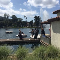 Photo taken at Echo Park Boathouse by Hannabeth L. on 5/14/2017