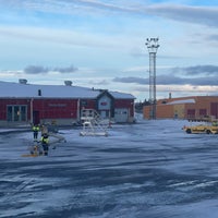 Photo taken at Kiruna Airport (KRN) by Taha S. on 3/1/2024