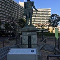 Photo taken at 榎本武揚の像 by Kiyomi M. on 2/13/2020