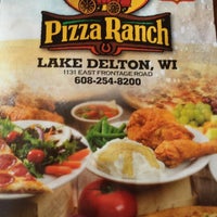 Photo taken at Pizza Ranch by Blazger on 4/7/2014
