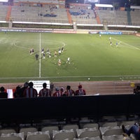 Photo taken at Estadio Cementos Progreso by Teddy A. on 8/22/2013