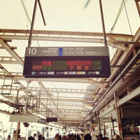 Photo taken at Platforms 9-10 by Hidemaro I. on 1/3/2015