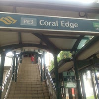 Photo taken at Coral Edge LRT Station (PE3) by Siti Z. on 2/25/2013