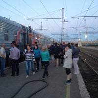 Photo taken at Perm-2 Train Station by Mariya V. on 5/13/2013