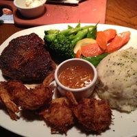 Photo taken at Outback Steakhouse by Katie S. on 11/2/2013