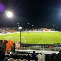 Photo taken at Стадион «Уралмаш» by Anton K. on 11/3/2017