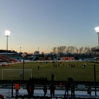 Photo taken at Стадион «Уралмаш» by Anton K. on 3/12/2018