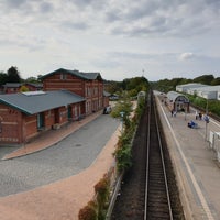 Photo taken at Bahnhof Bredstedt by Bart K. on 8/16/2019