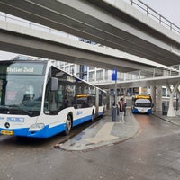 Photo taken at Busstation Amsterdam Sloterdijk by Bart K. on 12/6/2018
