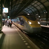Photo taken at Eurostar Amsterdam Centraal - London St. Pancras International by Bart K. on 12/27/2018