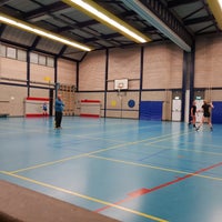 Photo taken at sporthal horst by Bart K. on 11/6/2018