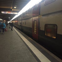 Photo taken at Bahnhof Frauenfeld by Мария Д. on 4/27/2017