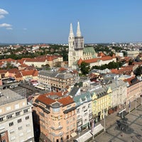 Photo taken at Zagreb 360° vidikovac by Mikhail P. on 9/12/2020