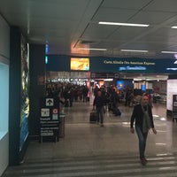 Photo taken at Gate B14 by Vanessa M. on 10/21/2015