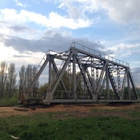 Photo taken at Перенесенный железнодорожный мост by _s v p on 4/23/2014