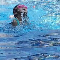 Photo taken at Puri Mansion Swimming Pool by Adi P. on 10/25/2014
