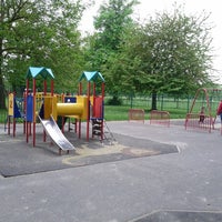 Photo taken at Clapham Common Playground by Karen G. on 5/22/2013
