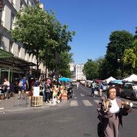 Photo taken at Brocante de la rue de Bretagne by Cristina V. on 5/17/2014
