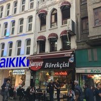 Photo taken at Sarıyer Börekçisi by Hasan Y. on 11/18/2019