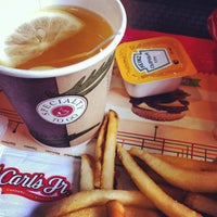 Photo taken at Carl&amp;#39;s Jr. by Nastya S. on 5/12/2013