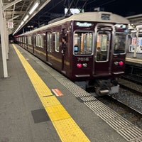 Photo taken at Hankyu Hotarugaike Station (HK47) by godhorse on 11/19/2023