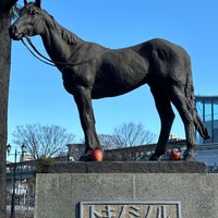 Photo taken at トキノミノル像 by godhorse on 2/11/2024