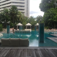 Photo taken at Swimming Pool Grand Hyatt Singapore by Andee Y. on 1/10/2016