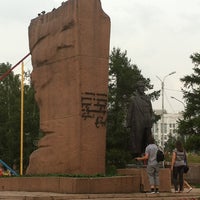 Photo taken at Памятник А.П. Чехову by Olga N. on 8/4/2013